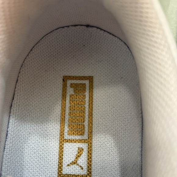 Puma Women's Mayze Mis Platform White Lace Up Sneakers Size 6.5 Worn Once VGUC+ - Picture 7 of 15